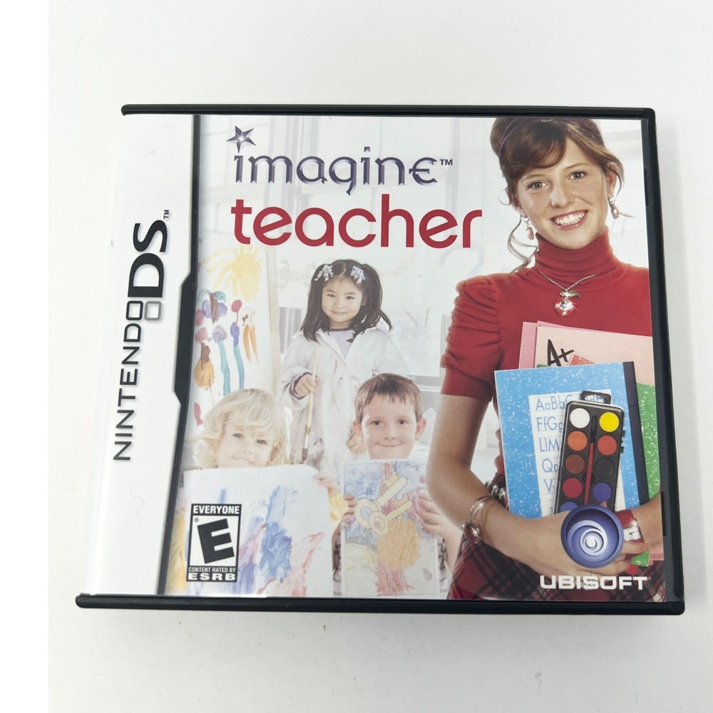 Imagine Teacher Nintendo DS Ubisoft Simulation Game 2008 E Rating NTSC Case